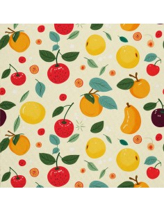 OUTDOOR DEKOSTOFFE OXFORD - Motiv Obst | DX6429