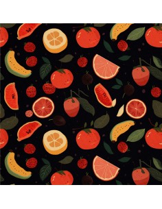 OUTDOOR DEKOSTOFFE OXFORD - Motiv Obst | DX6440
