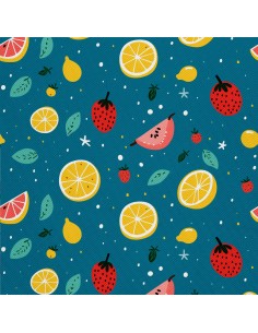 OUTDOOR DEKOSTOFFE OXFORD - Motiv Obst | DX6441