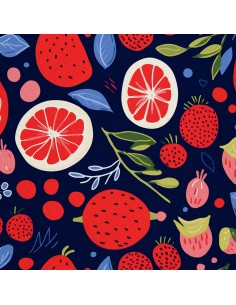 OUTDOOR DEKOSTOFFE OXFORD - Motiv Obst | DX6464