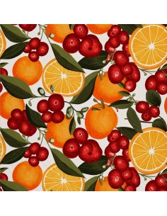 OUTDOOR DEKOSTOFFE OXFORD - Motiv Obst | DX6475
