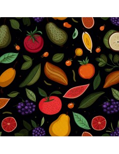 OUTDOOR DEKOSTOFFE OXFORD - Motiv Obst | DX6488