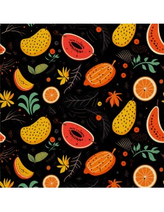 OUTDOOR DEKOSTOFFE OXFORD - Motiv Obst | DX6587
