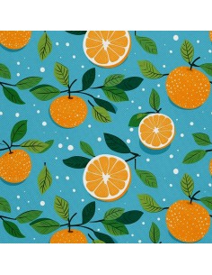 OUTDOOR DEKOSTOFFE OXFORD - Motiv Obst | DX6607
