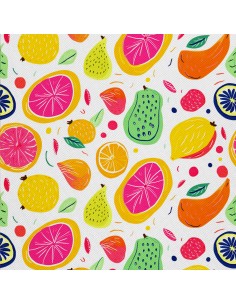 OUTDOOR DEKOSTOFFE OXFORD - Motiv Obst | DX6791