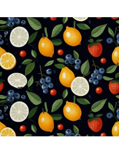 OUTDOOR DEKOSTOFFE OXFORD - Motiv Obst | DX6793