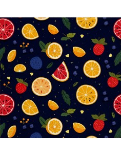 OUTDOOR DEKOSTOFFE OXFORD - Motiv Obst | DX6794