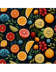 OUTDOOR DEKOSTOFFE OXFORD - Motiv Obst | DX6797