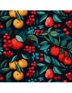 OUTDOOR DEKOSTOFFE OXFORD - Motiv Obst | DX6816