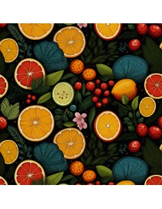 OUTDOOR DEKOSTOFFE OXFORD - Motiv Obst | DX6854