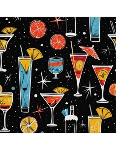 OUTDOOR DEKOSTOFFE OXFORD - Motiv Cocktail | DX8300