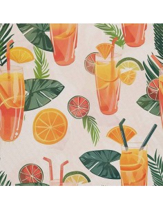 OUTDOOR DEKOSTOFFE OXFORD - Motiv Cocktail | DX8308