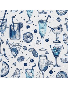 OUTDOOR DEKOSTOFFE OXFORD - Motiv Cocktail | DX8321