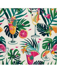 OUTDOOR DEKOSTOFFE OXFORD - Motiv Cocktail | DX8323