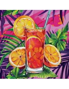 OUTDOOR DEKOSTOFFE OXFORD - Motiv Cocktail | DX8333