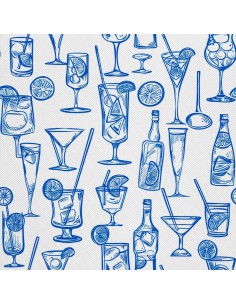OUTDOOR DEKOSTOFFE OXFORD - Motiv Cocktail | DX8346