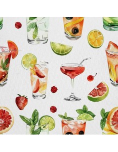 OUTDOOR DEKOSTOFFE OXFORD - Motiv Cocktail | DX8350
