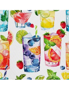 OUTDOOR DEKOSTOFFE OXFORD - Motiv Cocktail | DX8353