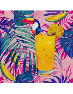 OUTDOOR DEKOSTOFFE OXFORD - Motiv Cocktail | DX8356