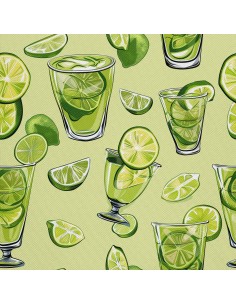 OUTDOOR DEKOSTOFFE OXFORD - Motiv Cocktail | DX8359