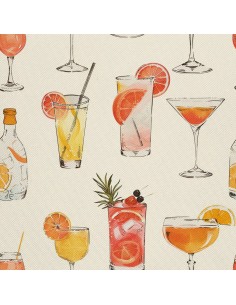 OUTDOOR DEKOSTOFFE OXFORD - Motiv Cocktail | DX8361