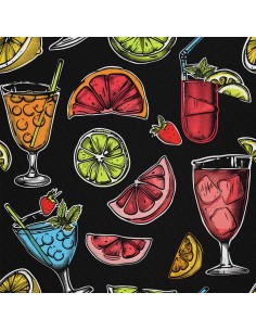 OUTDOOR DEKOSTOFFE OXFORD - Motiv Cocktail | DX8370