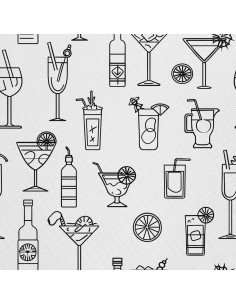 OUTDOOR DEKOSTOFFE OXFORD - Motiv Cocktail | DX8392