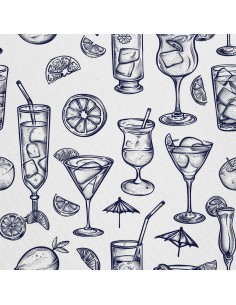 OUTDOOR DEKOSTOFFE OXFORD - Motiv Cocktail | DX8394