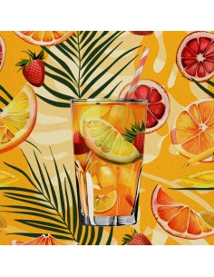 OUTDOOR DEKOSTOFFE OXFORD - Motiv Cocktail | DX8395
