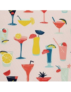 OUTDOOR DEKOSTOFFE OXFORD - Motiv Cocktail | DX8400