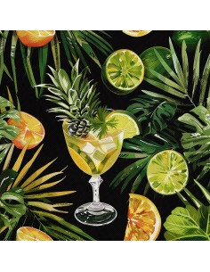 OUTDOOR DEKOSTOFFE OXFORD - Motiv Cocktail | DX8402