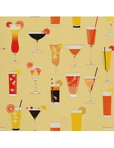 OUTDOOR DEKOSTOFFE OXFORD - Motiv Cocktail | DX8405