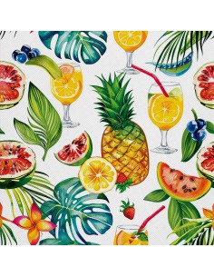 OUTDOOR DEKOSTOFFE OXFORD - Motiv Cocktail | DX8414