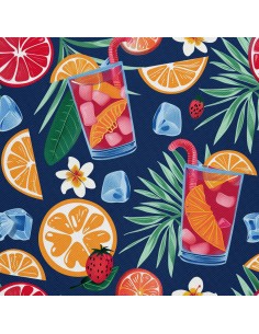 OUTDOOR DEKOSTOFFE OXFORD - Motiv Cocktail | DX8418