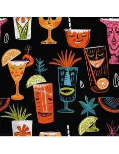 OUTDOOR DEKOSTOFFE OXFORD - Motiv Cocktail | DX8430