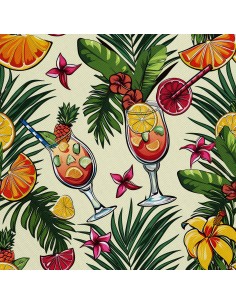 OUTDOOR DEKOSTOFFE OXFORD - Motiv Cocktail | DX8434