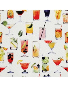 OUTDOOR DEKOSTOFFE OXFORD - Motiv Cocktail | DX8435