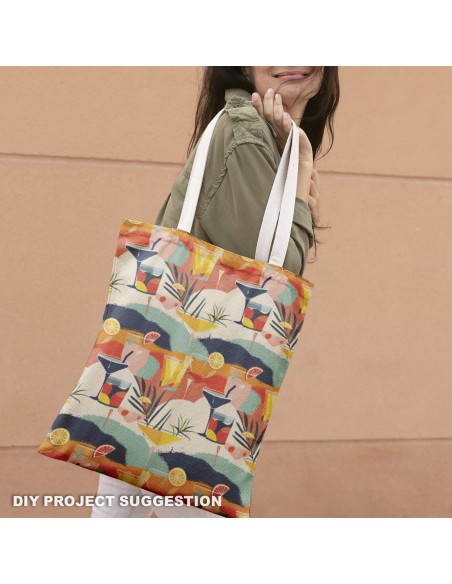 OUTDOOR DEKOSTOFFE OXFORD - Motiv Cocktail | DX8468