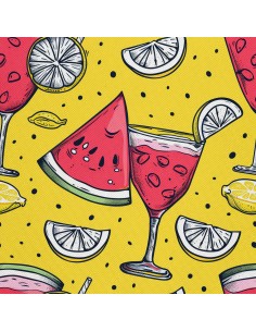OUTDOOR DEKOSTOFFE OXFORD - Motiv Cocktail | DX8470