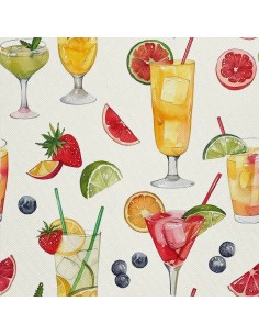 OUTDOOR DEKOSTOFFE OXFORD - Motiv Cocktail | DX8547