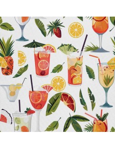 OUTDOOR DEKOSTOFFE OXFORD - Motiv Cocktail | DX8550