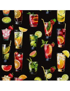 OUTDOOR DEKOSTOFFE OXFORD - Motiv Cocktail | DX8552