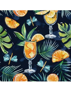 OUTDOOR DEKOSTOFFE OXFORD - Motiv Cocktail | DX8571
