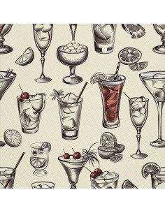 OUTDOOR DEKOSTOFFE OXFORD - Motiv Cocktail | DX8600
