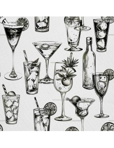 OUTDOOR DEKOSTOFFE OXFORD - Motiv Cocktail | DX8601