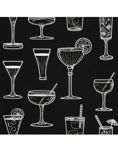 OUTDOOR DEKOSTOFFE OXFORD - Motiv Cocktail | DX8611