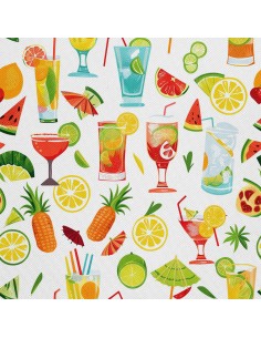 OUTDOOR DEKOSTOFFE OXFORD - Motiv Cocktail | DX8625