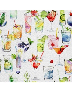 OUTDOOR DEKOSTOFFE OXFORD - Motiv Cocktail | DX8629