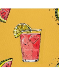 OUTDOOR DEKOSTOFFE OXFORD - Motiv Cocktail | DX8647