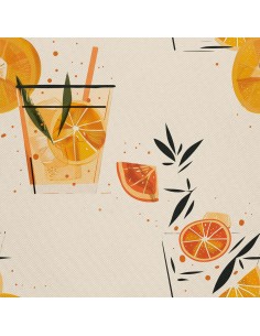 OUTDOOR DEKOSTOFFE OXFORD - Motiv Cocktail | DX8650